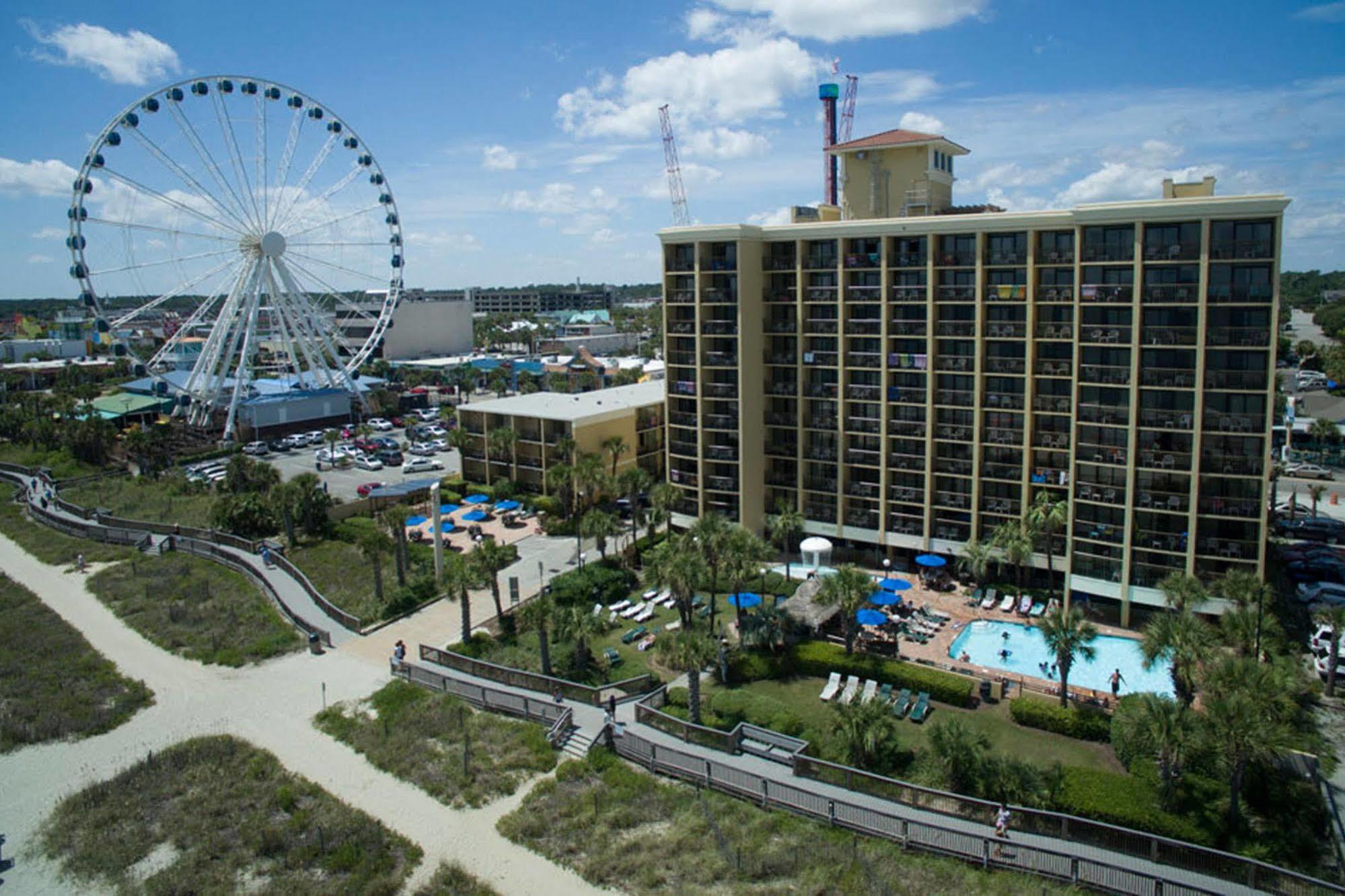 Holiday Pavilion Resort On The Boardwalk Myrtle Beach Buitenkant foto