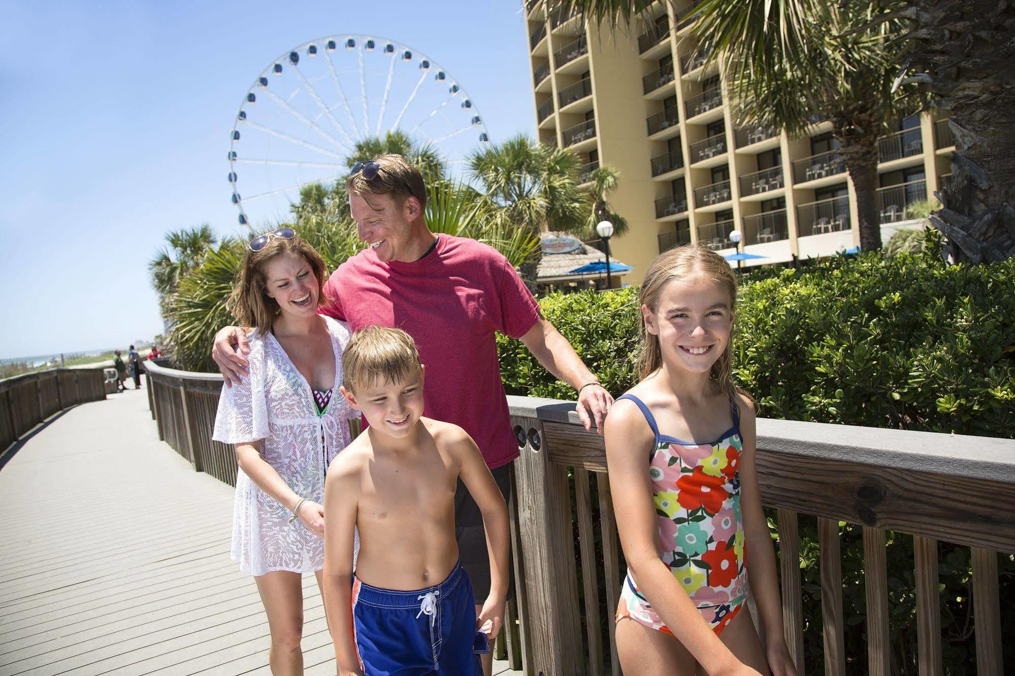 Holiday Pavilion Resort On The Boardwalk Myrtle Beach Buitenkant foto